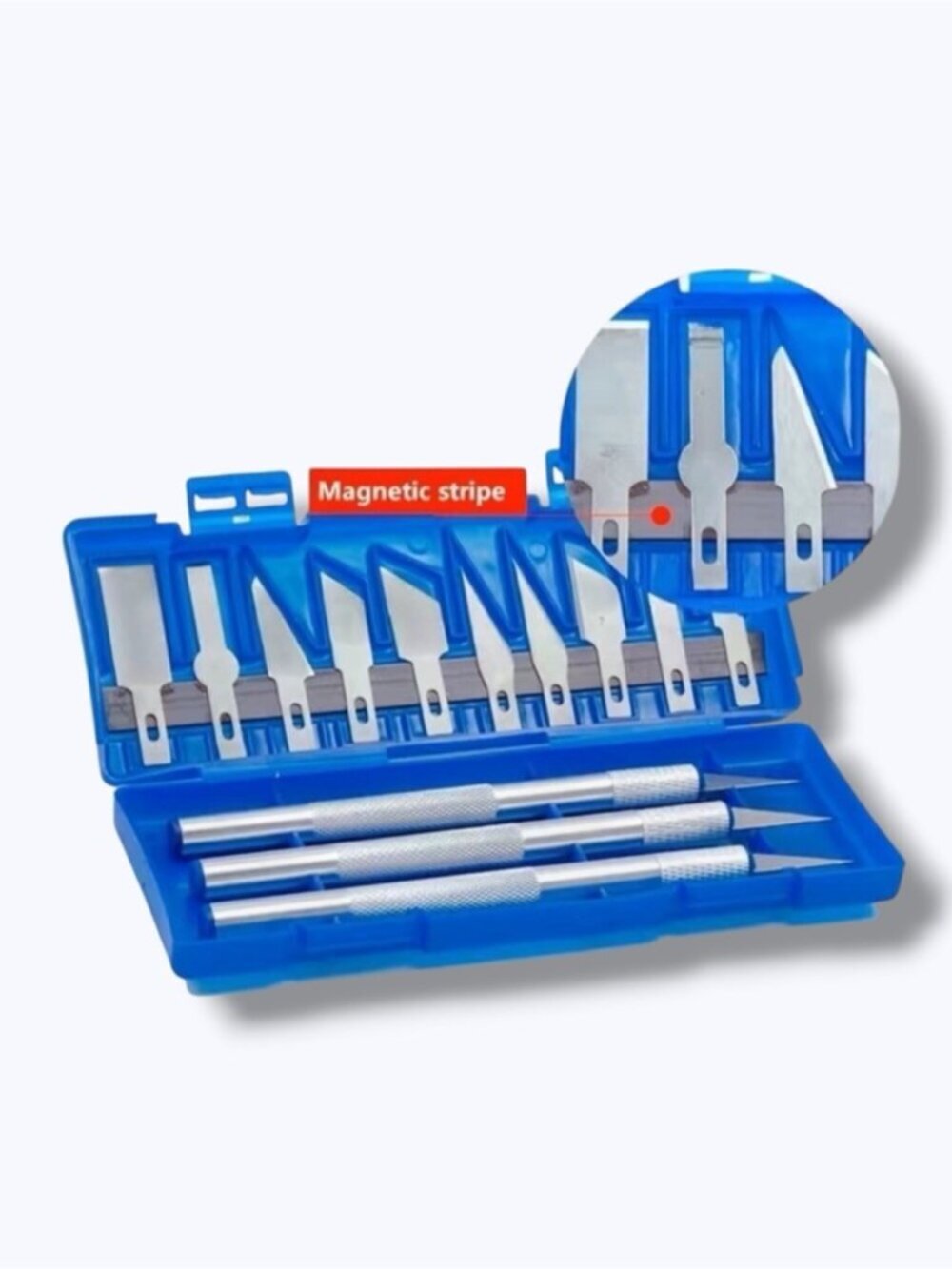 Precision Cutting Knife Set Hand Tools Art Hobby Craft Non Slip 13 Pieces